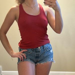🌸5 for $12🌸 red tank